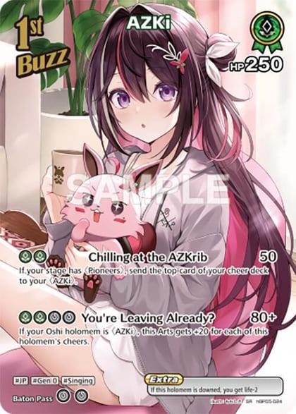 AZKi (SR), Enchant Regalia hBP05-024