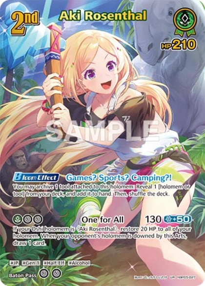 Aki Rosenthal (UR), Enchant Regalia hBP05-027