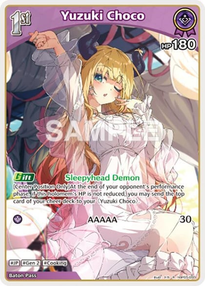Yuzuki Choco (R), Enchant Regalia hBP05-055