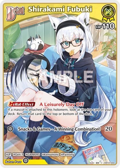 Shirakami Fubuki (C) (hBP05-068), Enchant Regalia hBP05-068