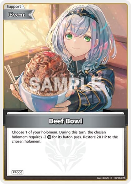 Beef Bowl (C), Enchant Regalia hBP05-075