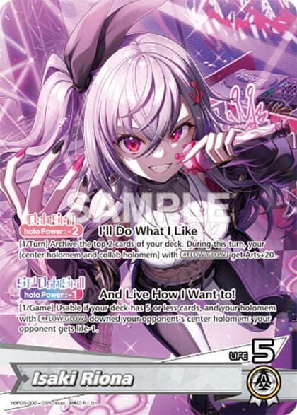 Isaki Riona (OSR), Ayakashi Vermilion hBP06-002