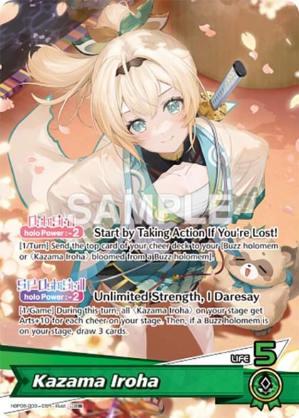 Kazama Iroha (OSR), Ayakashi Vermilion hBP06-003