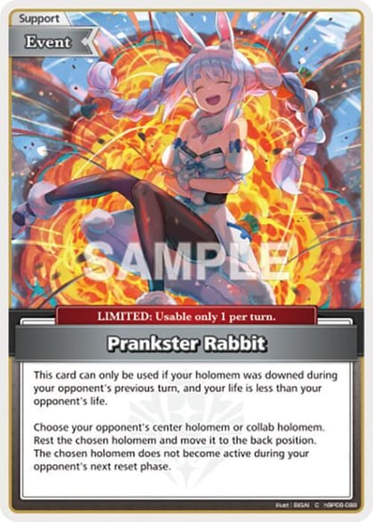 Prankster Rabbit (C), Ayakashi Vermilion hBP06-088