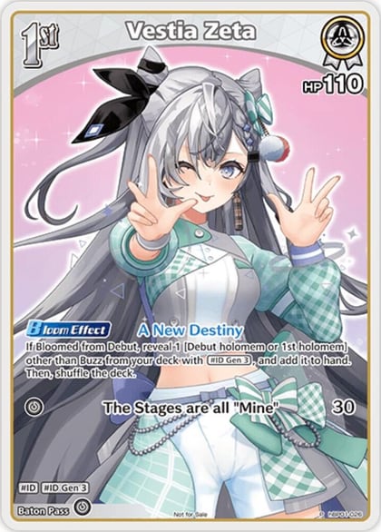 Vestia Zeta (P) (hBP01-026), hololive OFFICIAL CARD GAME Promos hBP01-026