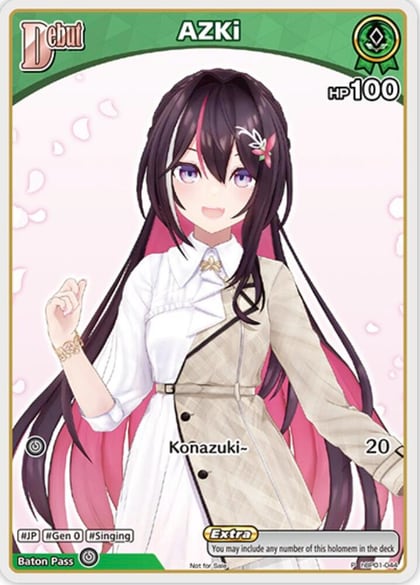 AZKi (P) (hBP01-044), hololive OFFICIAL CARD GAME Promos hBP01-044