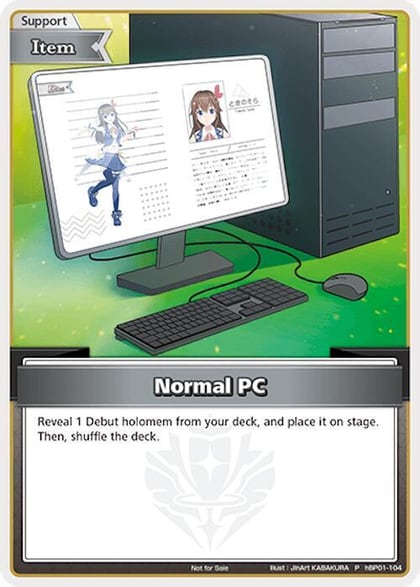 Normal PC (P), hololive OFFICIAL CARD GAME Promos hBP01-104