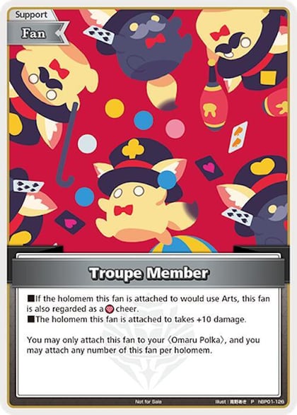 Troupe Member (P), hololive OFFICIAL CARD GAME Promos hBP01-126