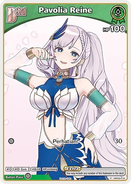 Pavolia Reine (P) (hBP02-018), hololive OFFICIAL CARD GAME Promos hBP02-018