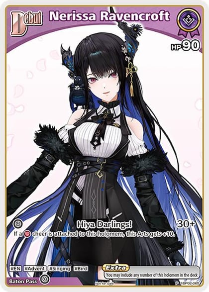 Nerissa Ravencroft (P) (hBP02-065), hololive OFFICIAL CARD GAME Promos hBP02-065