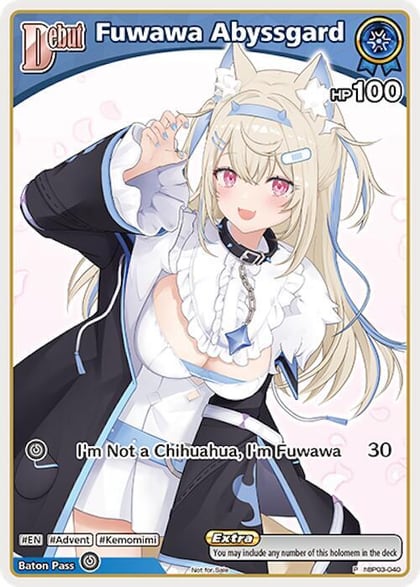 Fuwawa Abyssgard (P) (hBP03-040), hololive OFFICIAL CARD GAME Promos hBP03-040
