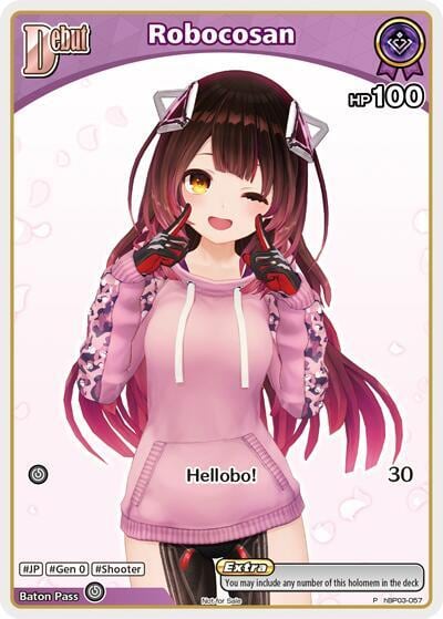 Robocosan (P) (hBP03-057), hololive OFFICIAL CARD GAME Promos hBP03-057