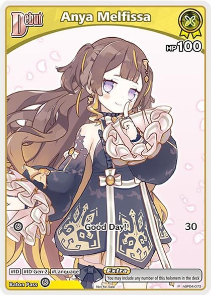 Anya Melfissa (P) (hBP04-073), hololive OFFICIAL CARD GAME Promos hBP04-073