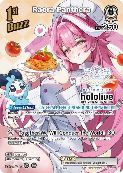 Raora Panthera (P) (hBP06-013) (Bloom Cup), hololive OFFICIAL CARD GAME Promos hBP06-013