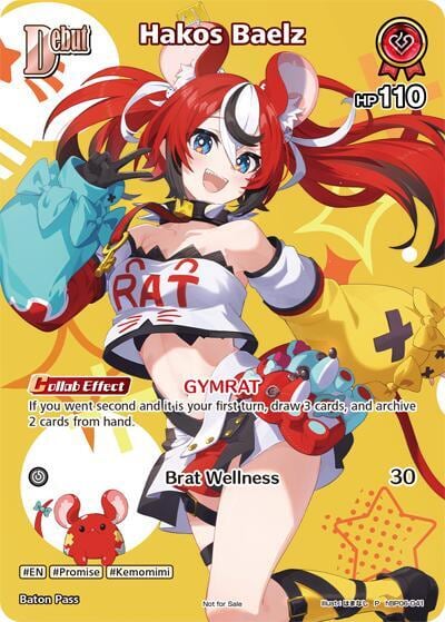 Hakos Baelz (P) (hBP06-041), hololive OFFICIAL CARD GAME Promos hBP06-041