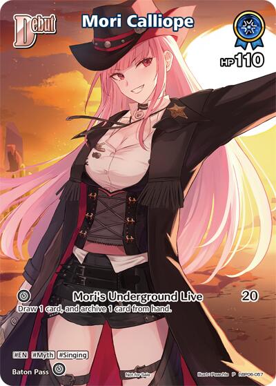 Mori Calliope (P) (hBP06-057) (Alternate Art), hololive OFFICIAL CARD GAME Promos hBP06-057