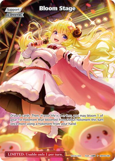 Bloom Stage (P), hololive OFFICIAL CARD GAME Promos hBP06-090