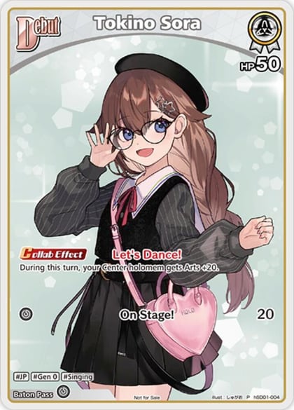 Tokino Sora (P) (hSD01-004), hololive OFFICIAL CARD GAME Promos hSD01-004