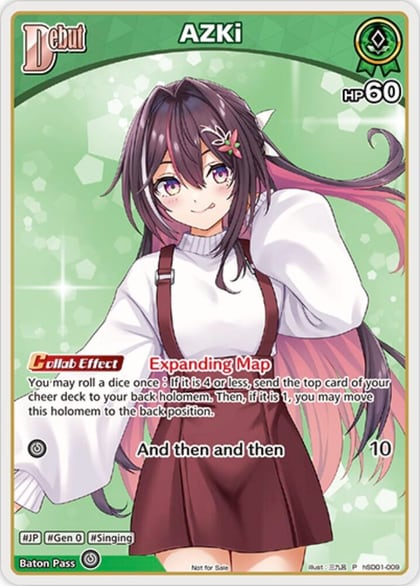 AZKi (P) (hSD01-009), hololive OFFICIAL CARD GAME Promos hSD01-009