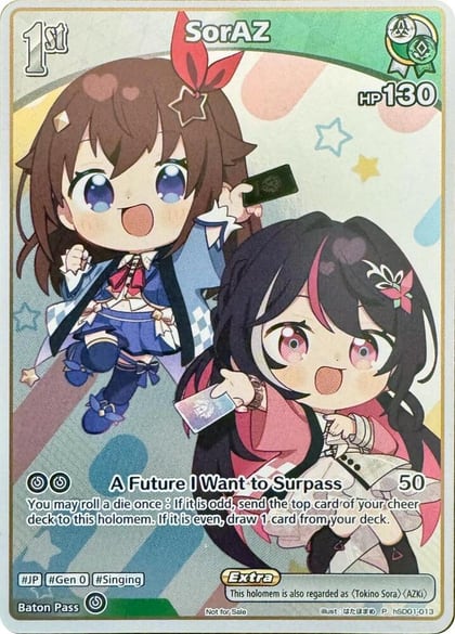 SorAZ (P) (hSD01-013), hololive OFFICIAL CARD GAME Promos hSD01-013
