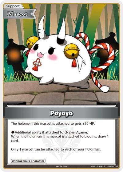 Poyoyo (P) (hSD02-014), hololive OFFICIAL CARD GAME Promos hSD02-014