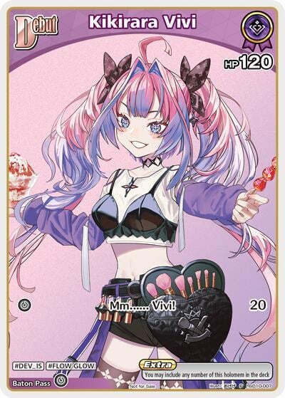 Kikirara Vivi (P) (hSD10-007), hololive OFFICIAL CARD GAME Promos hSD10-007