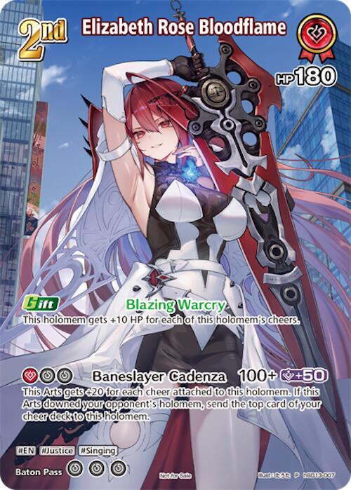 Elizabeth Rose Bloodflame (P) (hSD13-007), hololive OFFICIAL CARD GAME Promos hSD13-007