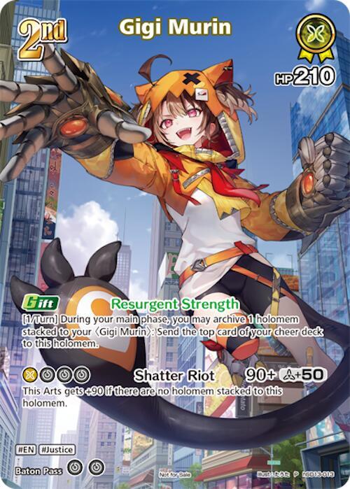 Gigi Murin (P) (hSD13-013), hololive OFFICIAL CARD GAME Promos hSD13-013