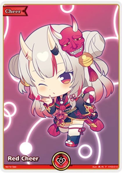 Red Cheer - Nakiri Ayame (P), hololive OFFICIAL CARD GAME Promos hY03-010