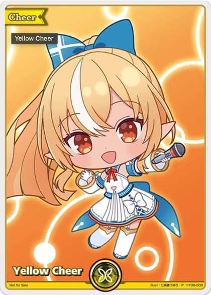 Yellow Cheer (P) (hY06-008), hololive OFFICIAL CARD GAME Promos hY06-008