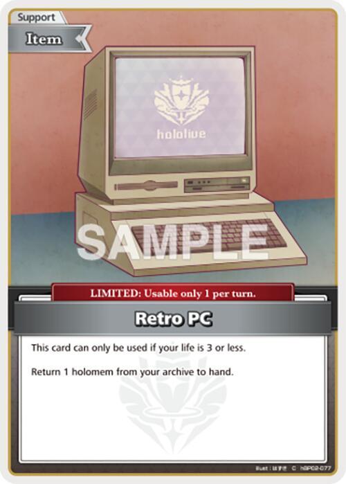 Retro PC (C), SD12: Start Deck: Oshi Advent hBP02-077