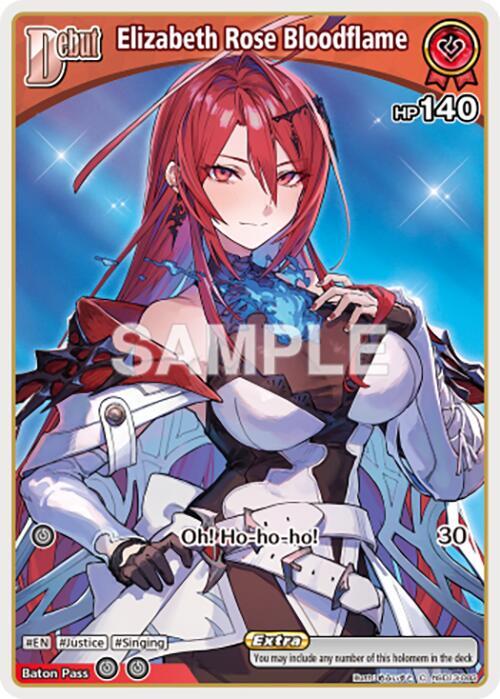 Elizabeth Rose Bloodflame (C) (hSD13-003), SD13: Start Deck: Oshi Justice hSD13-003