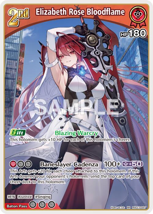 Elizabeth Rose Bloodflame (RR), SD13: Start Deck: Oshi Justice hSD13-007