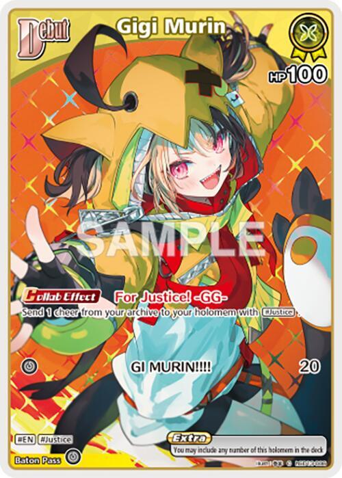 Gigi Murin (C) (hSD13-008), SD13: Start Deck: Oshi Justice hSD13-008