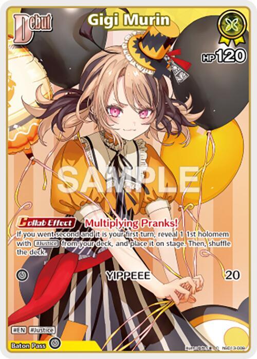 Gigi Murin (C) (hSD13-009), SD13: Start Deck: Oshi Justice hSD13-009