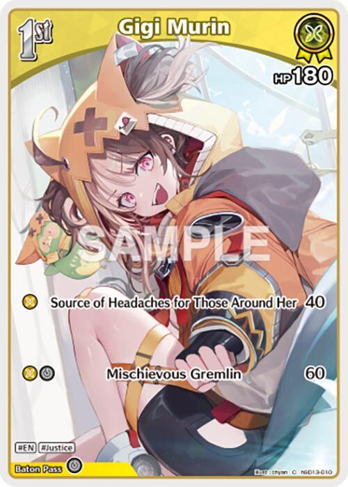 Gigi Murin (C) (hSD13-010), SD13: Start Deck: Oshi Justice hSD13-010