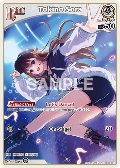 Tokino Sora (R), SD01: Start Deck: Tokino Sora and Azki hSD01-004