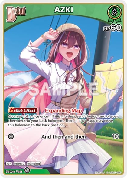 AZKi (R), SD01: Start Deck: Tokino Sora and Azki hSD01-009