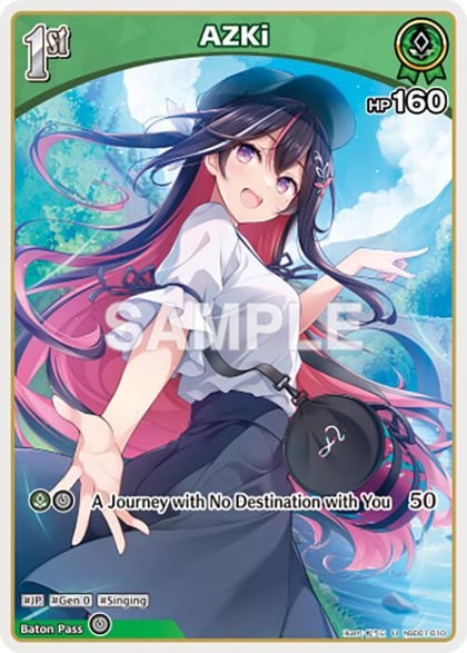 AZKi (U), SD01: Start Deck: Tokino Sora and Azki hSD01-010