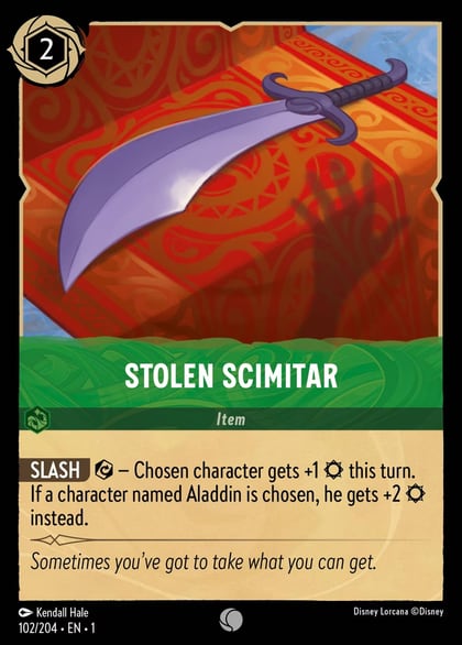 Stolen Scimitar, The First Chapter 102/204