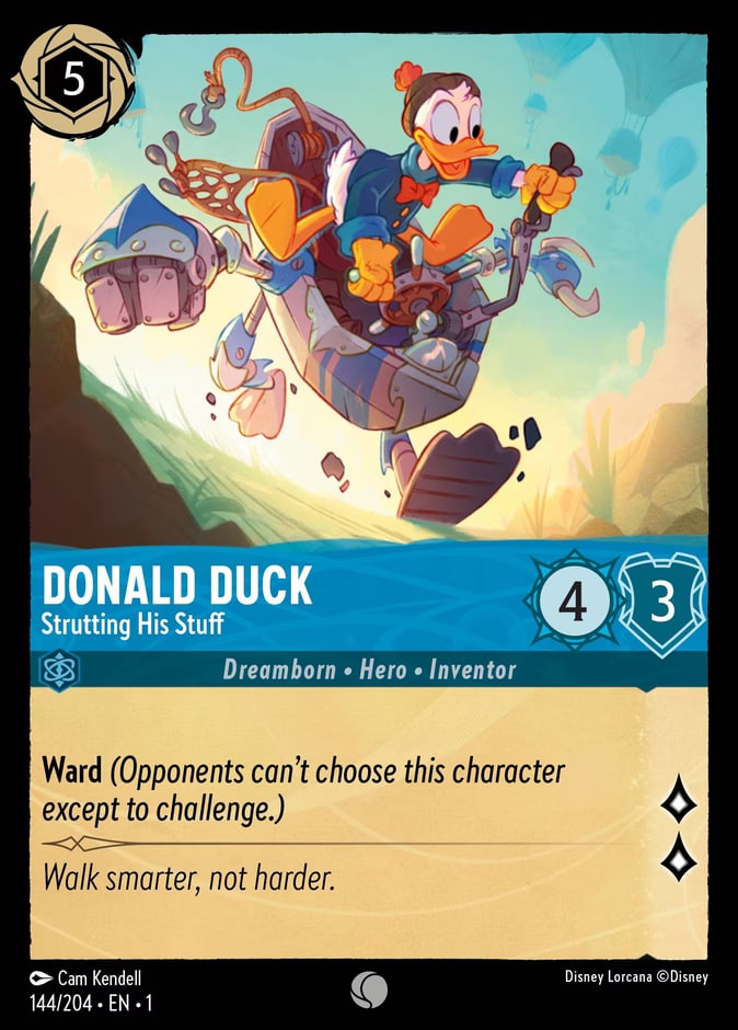 Donald Duck - Strutting His Stuff, The First Chapter 144/204
