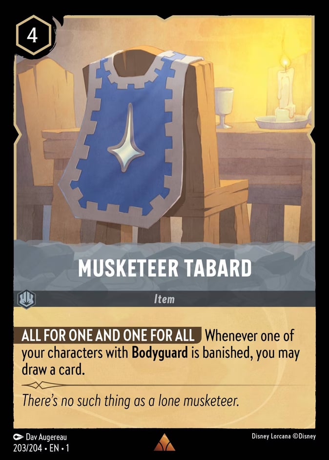 Musketeer Tabard, The First Chapter 203/204