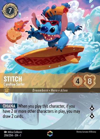 Stitch - Carefree Surfer (Enchanted), The First Chapter 206/204