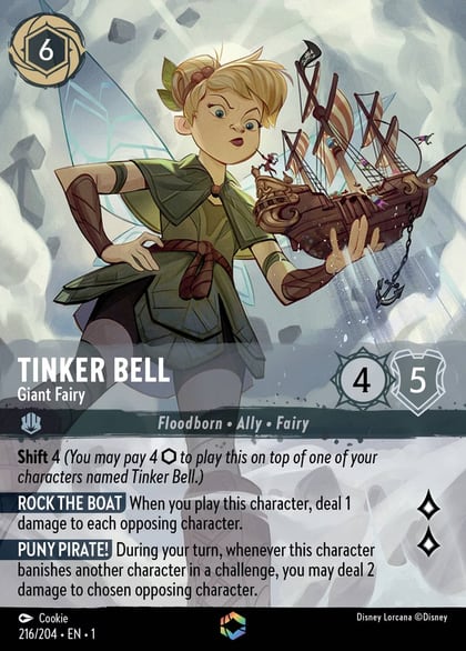 Tinker Bell - Giant Fairy (Enchanted), The First Chapter 216/204