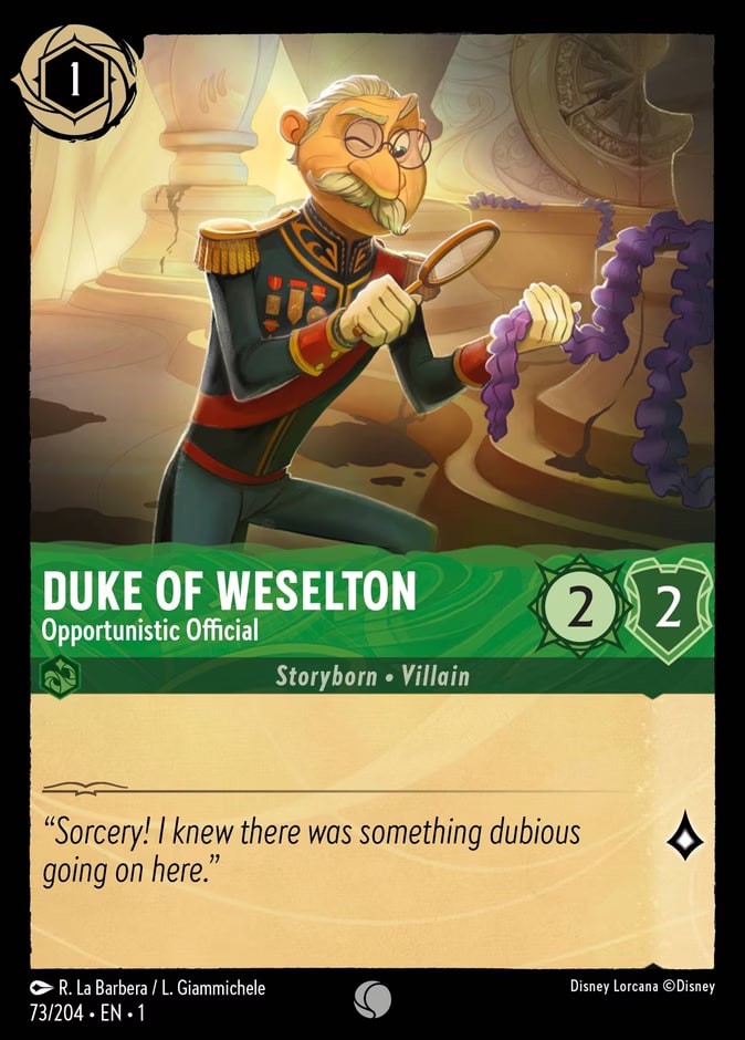 Duke of Weselton - Opportunistic Official, The First Chapter 73/204