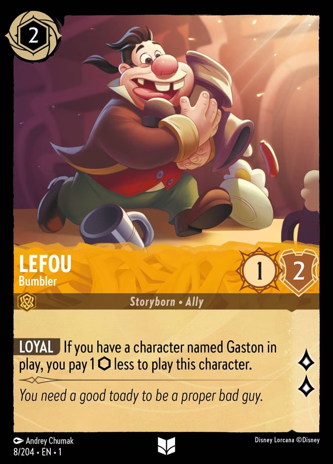 Lefou - Bumbler, The First Chapter 8/204