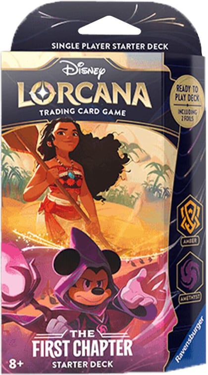 Disney Lorcana: The First Chapter Starter Deck (Amber & Amethyst), The First Chapter P482417