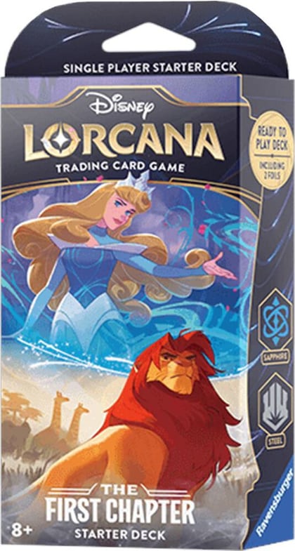 Disney Lorcana: The First Chapter Starter Deck (Sapphire & Steel), The First Chapter P482419