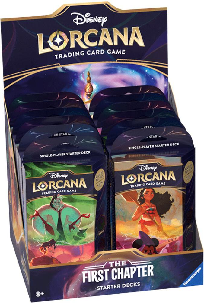 Disney Lorcana: The First Chapter Starter Deck Display, The First Chapter P485257