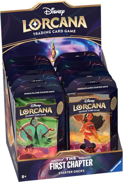 Disney Lorcana: The First Chapter Starter Deck Display, The First Chapter P485257